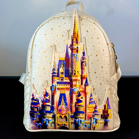 Disney’s 50th Anniversary x Loungefly Limited Edition Backpack - Picture 2 of 6
